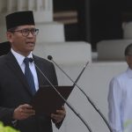 kemensetneg gelar upacara peringatan hari sumpah pemuda