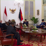 presiden prabowo subianto terima sejumlah tamu pemimpin negara sahabat di istana merdeka, jakarta