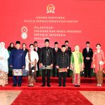 presiden jokowi hadiri pelantikan presiden dan wakil presiden republik indonesia 2024-2029 di gedung mpr/dpr/dpd ri, jakarta