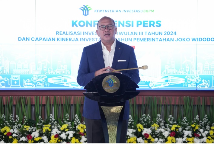 rosan: realisasi investasi terus bertumbuh, indonesia konsisten jalankan hilirisasi
