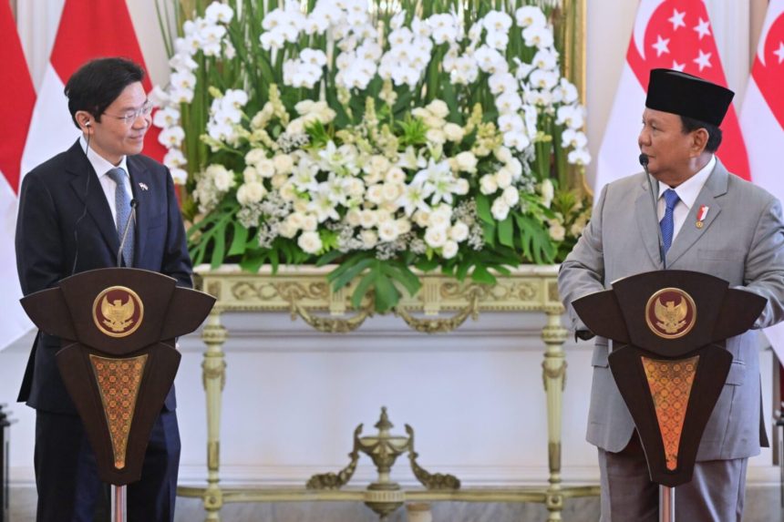 president prabowo appreciates singapore pm’s official visit to indonesia