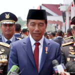 presiden jokowi: hut tni ke-79 tunjukkan kedekatan tni dan rakyat, sebagai kekuatan besar bangsa