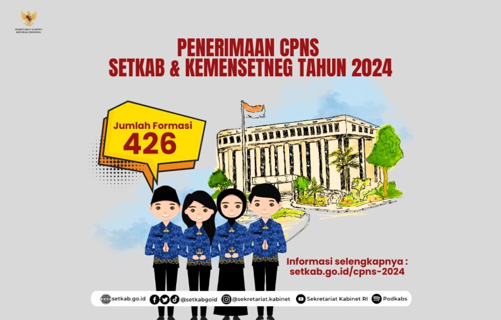 setkab & kemensetneg umumkan hasil verifikasi sanggahan pelamar cpns 2024
