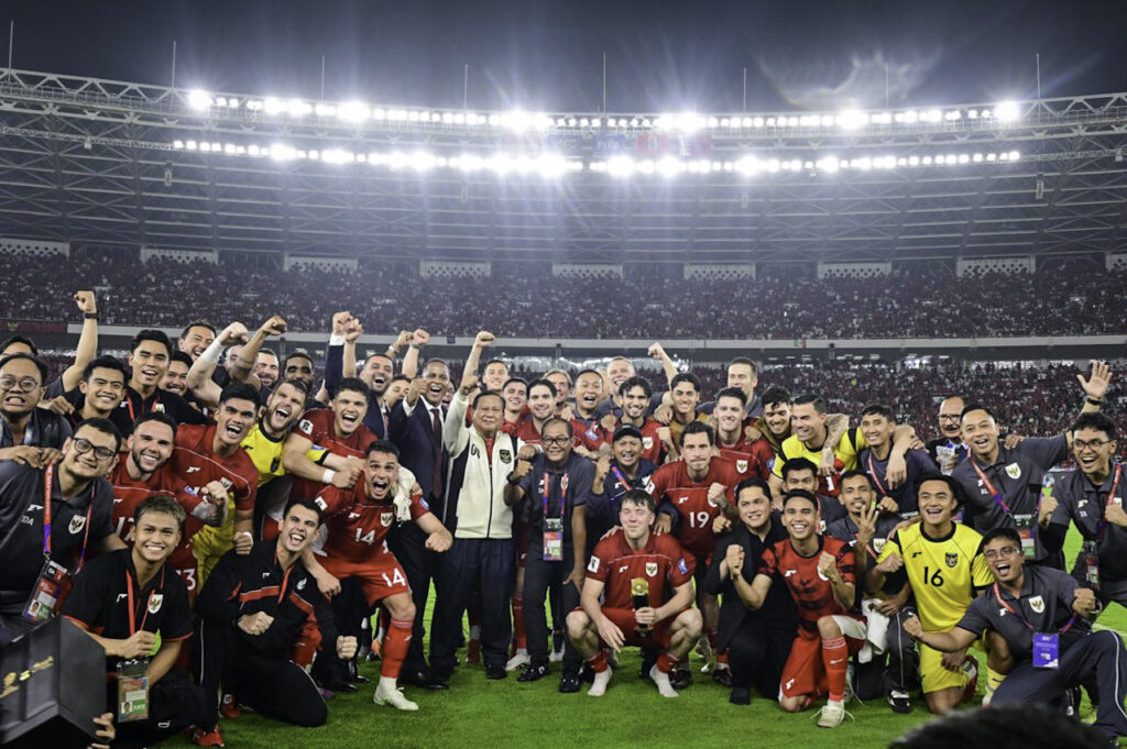 president prabowo applauds indonesia’s 1-0 victory over bahrain 18 president prabowo applauds indonesia’s 1-0 victory over bahrain