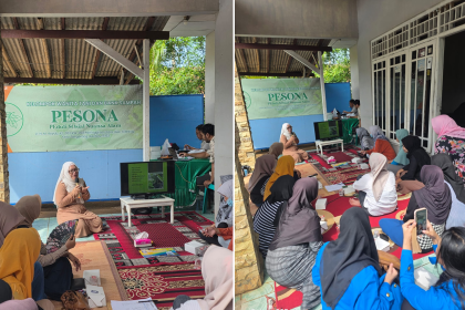 pemberdayaan wanita tani di tangerang, dosen dan mahasiswa ubsi buat pelatihan hidroponik