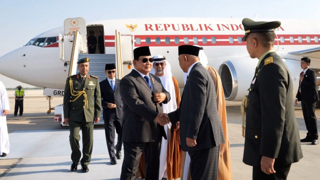 usai kunjungan ke london, presiden prabowo tiba di abu dhabi 18 usai kunjungan ke london, presiden prabowo tiba di abu dhabi