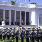 farewell-welcome ceremony for indonesia’s president from jokowi to prabowo subianto