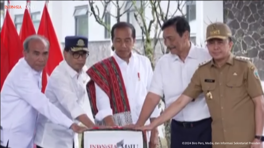 presiden jokowi resmikan pusat riset genomik pertanian di sumatra utara