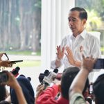 presiden jokowi apresiasi proses pembebasan pilot susi air berlangsung baik