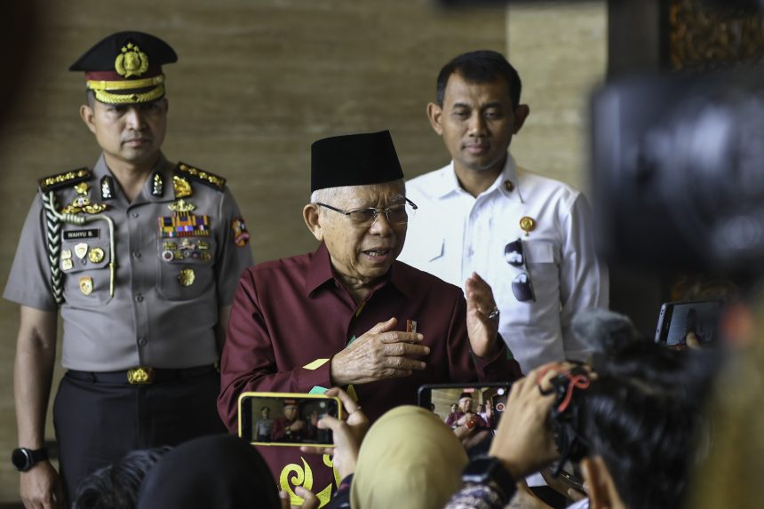 wapres ma’ruf amin: kerja sama solid kunci sukses kabinet indonesia maju