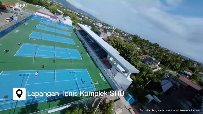 presiden jokowi resmikan 18 venue pon xxi di aceh, siap bina talenta olahraga