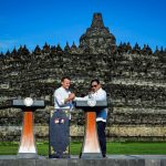indonesia, france launch strategic cultural partnership at borobudur temple