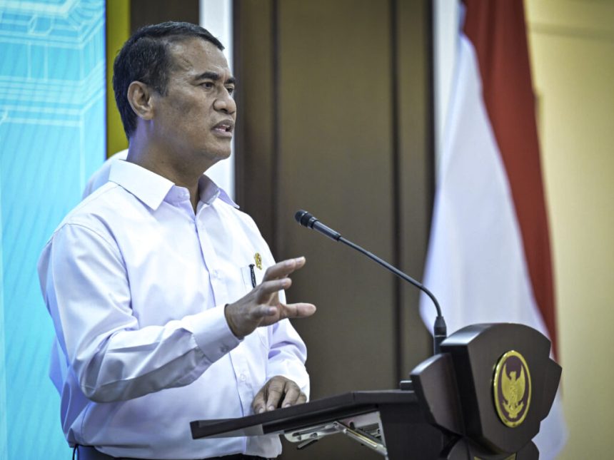 mentan laporkan swasembada beras lebih cepat dari target presiden