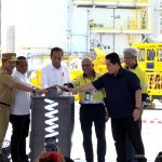 presiden jokowi resmikan smelter tembaga dan pemurnian logam mulia di sumbawa barat