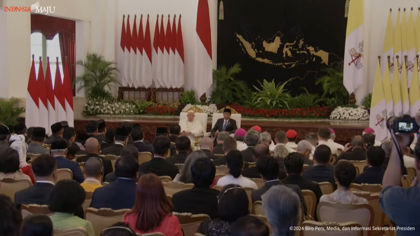 presiden: indonesia sambut hangat dan gembira kunjungan sri paus fransiskus