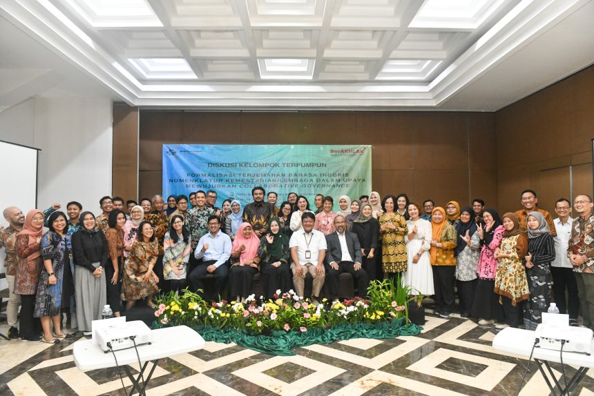 cabinet secretariat holds fgd on ministry, institution nomenclature translation
