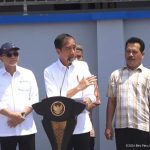 presiden jokowi resmikan pasar pasir gintung kota bandar lampung 