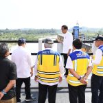 resmikan bendungan margatiga, presiden jokowi: manajemen pengelolaan air menjadi fokus pemerintah