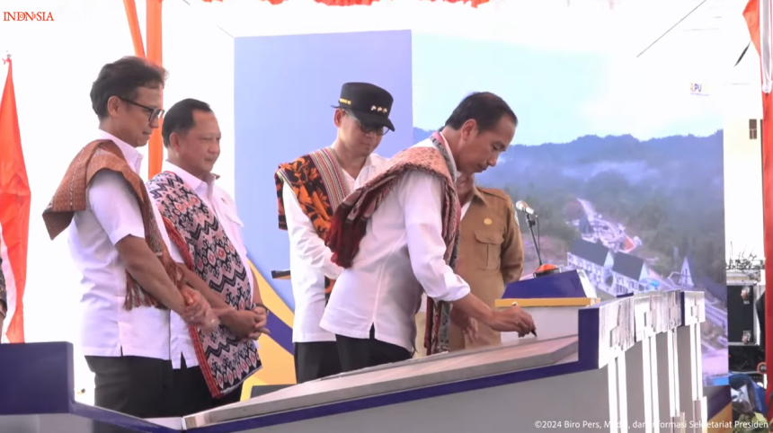 president jokowi inaugurates 7 integrated cross-border post (plbn)