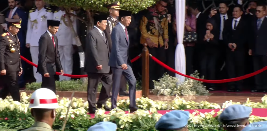 president jokowi leads pancasila sanctity day ceremony at pancasila sakti monument