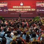 presiden berikan apresiasi kepada kpu atas kerja keras sukseskan penyelenggaraan pilpres dan pileg tahun 2024