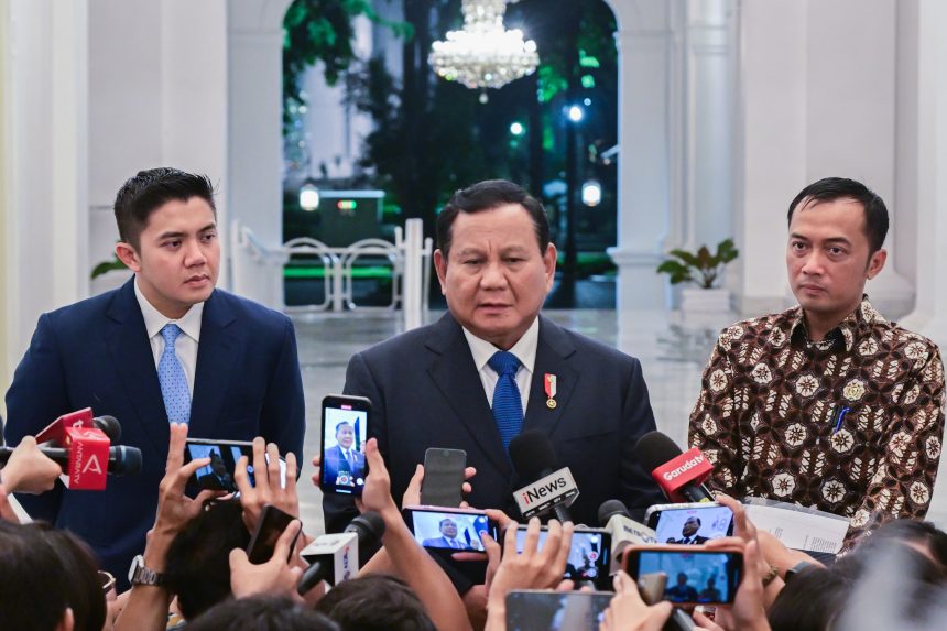 president prabowo addresses miftah maulana’s resignation as special envoy