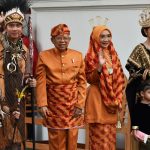 wakil presiden dan wakil presiden terpilih ikuti upacara detik-detik proklamasi dari jakarta