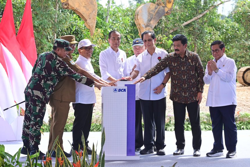 groundbreaking bca, presiden jokowi: investasi menguntungkan