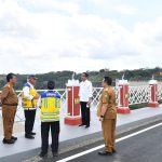 presiden jokowi resmikan bendungan leuwikeris daya tampung 81 juta meter kubik air