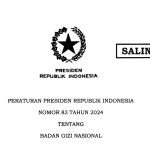 inilah perpres 83 tahun 2024 tentang badan gizi nasional