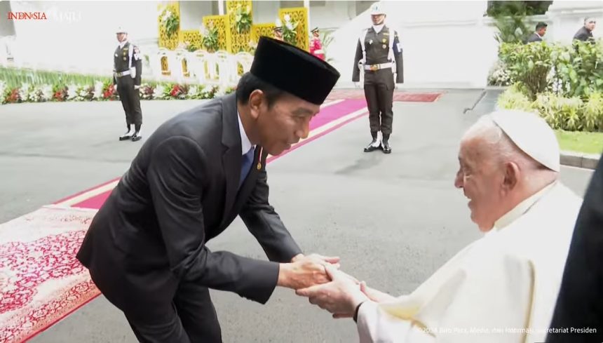 president jokowi: indonesia warmly welcomes pope francis