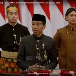 menjabat satu dekade, presiden jokowi: senyum, sapa, dan doa rakyat jadi sumber kekuatan