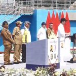 president jokowi inaugurates water supply system in lampung province