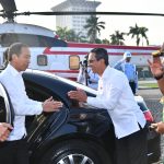 presiden jokowi lakukan kunjungan kerja ke provinsi lampung