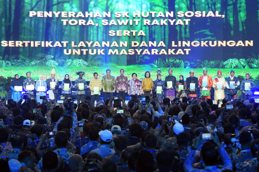 president jokowi attends 2nd forestry, energy festival