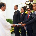 president jokowi receives lc from ten new ambassadors