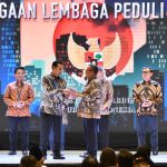 dukung penguatan ekosistem dunia penyiaran, setkab terima penghargaan dari kpi