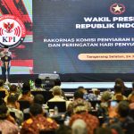buka rakornas kpi dan harsiarnas ke-91, wapres: pastikan masukan dari masyarakat atas program penyiaran ditindaklanjuti