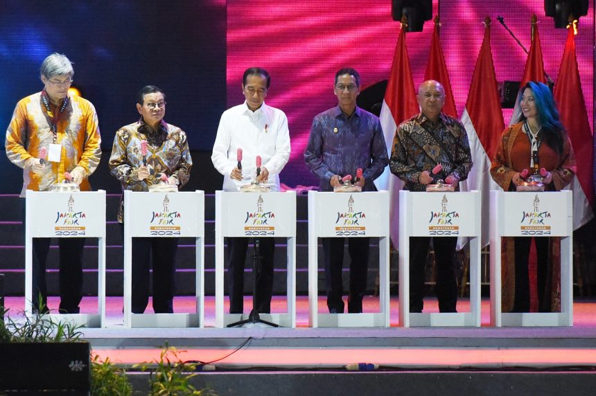 buka prj 2024, jokowi: event ini ditunggu masyarakat