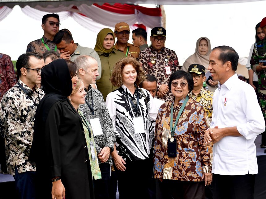 kesan dan apresiasi para duta besar terhadap persemaian mentawir