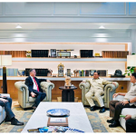president prabowo subianto hosts australian deputy prime minister in kertanegara