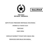 pemerintah tetapkan 15 januari sebagai hari desa