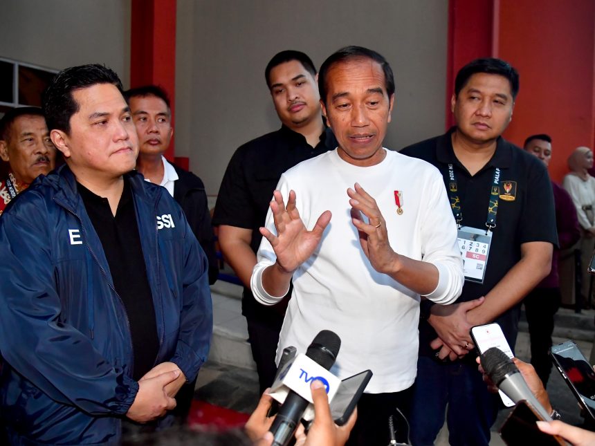 presiden jokowi ajak pea bangun pusat keuangan di ikn dan investasi di ekosistem kendaraan listrik