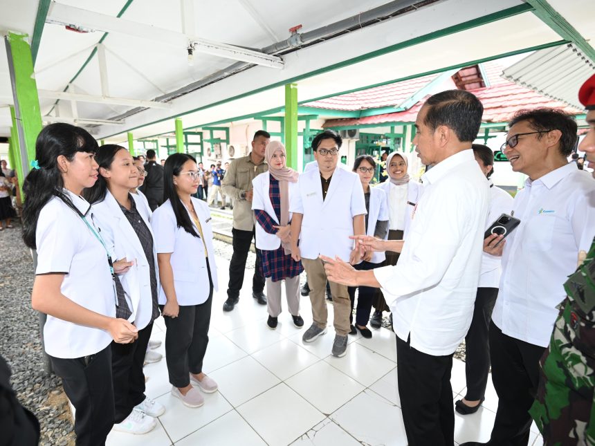 tinjau rsud mas amsyar kasongan, presiden jokowi sampaikan pentingnya peningkatan fasilitas