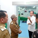 presiden jokowi tinjau rsud rupit, tekankan peningkatan infrastruktur listrik
