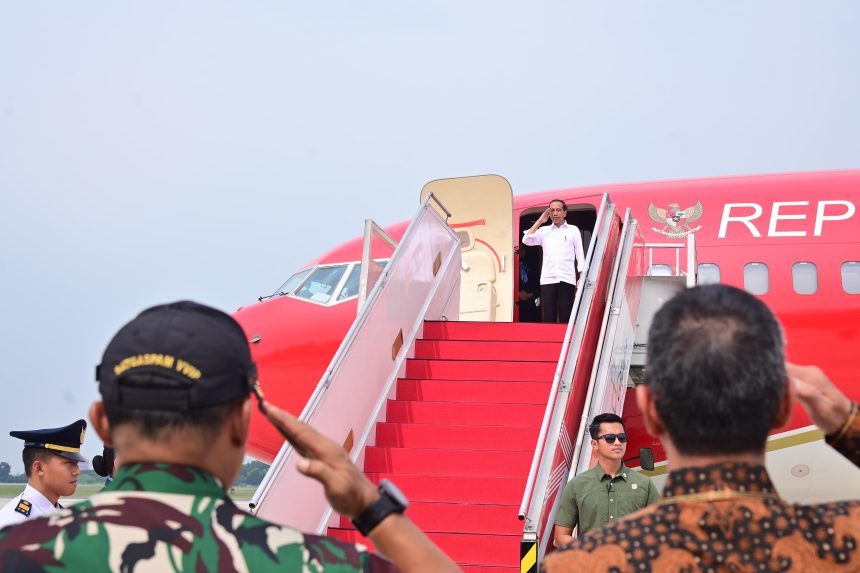 presiden jokowi bertolak ke bali untuk hadiri ktt world water forum ke-10