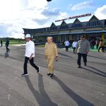 hari ketiga di sulawesi tenggara, presiden jokowi akan resmikan bendungan ameroro