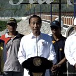 diresmikan presiden, bendungan tiu suntuk siap aliri 1.900 hektare lahan pertanian
