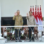 presiden jokowi terima kunjungan pm lee hsien loong di istana bogor