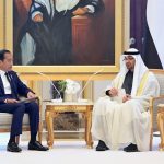 president jokowi discusses four issues on bilateral meeting with president mbz